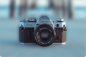 Pick a ready blurred background