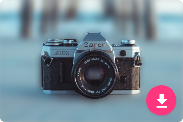 Download the blurred photo
