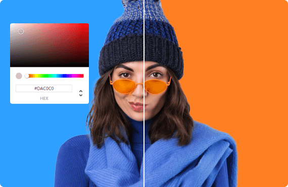 Change PNG color online