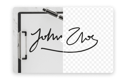 Extract Handwritten Signature