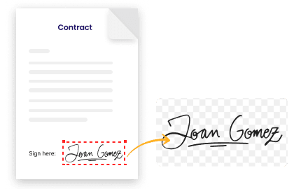 sExtract Signature from Document