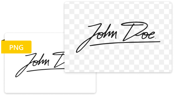 E-signature maker from picture