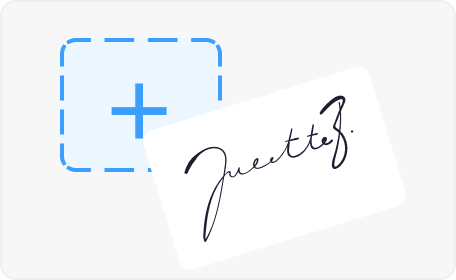 Upload the Signature Image