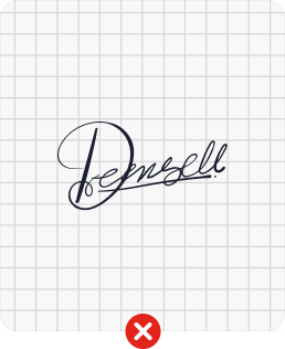 Signature over grid