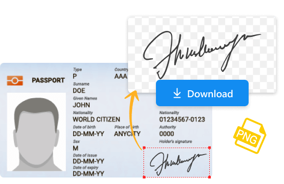 Extract ID signature
