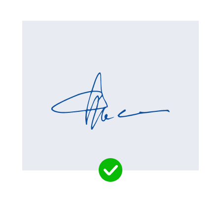 Crisp signature