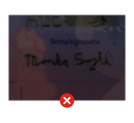 Illigeble signature