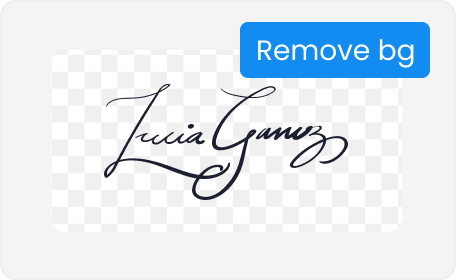 Remove background from scanned signature