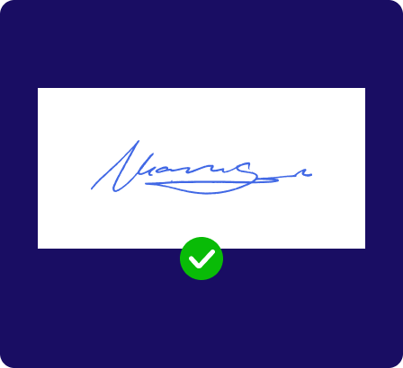 Crop signature from contract