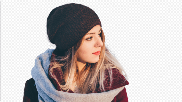 Remove background from people