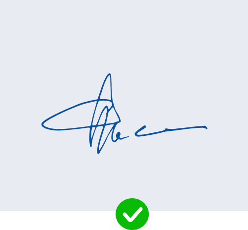 Crisp signature