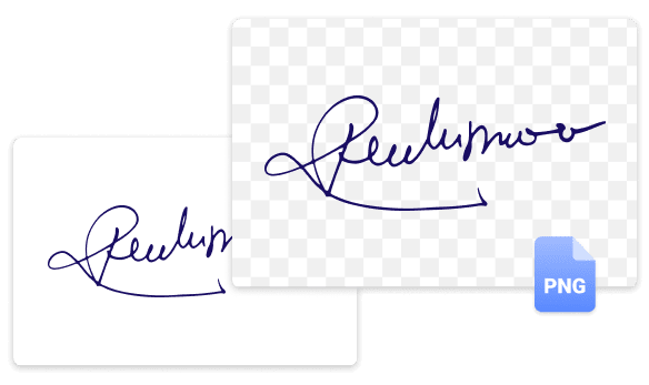 Extract signature from image