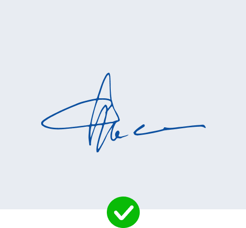 A high-quality signature